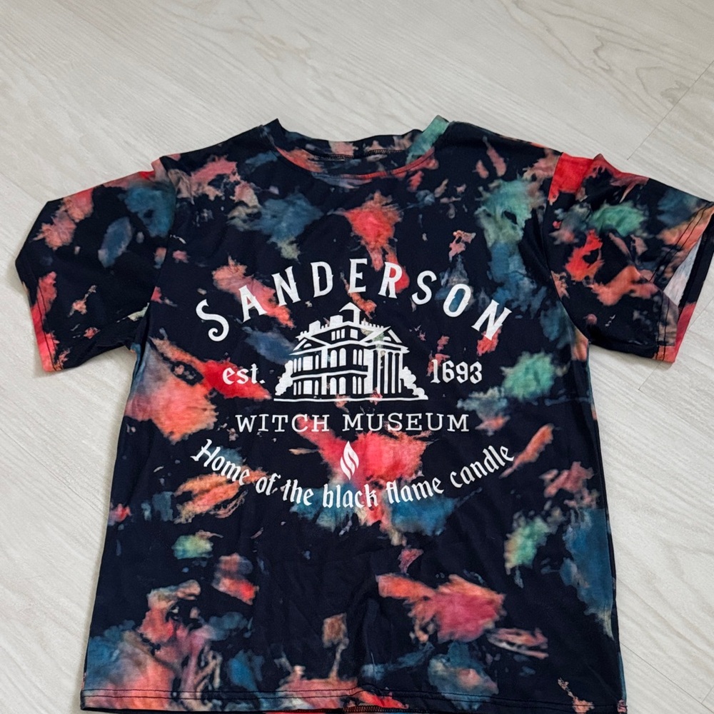 Sanderson Witch Museum Women’s Tie-Dye T-Shirt